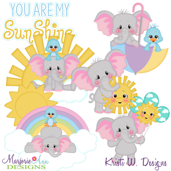 My Sunshine SVG Cutting Files Includes Clipart - Click Image to Close